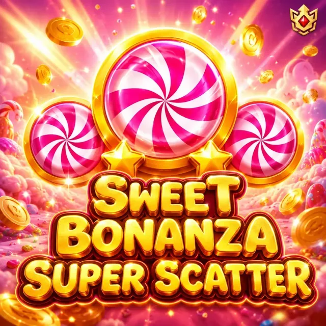 Seni permainan Sweet Bonanza Super Scatter di lobi slot MrMart88