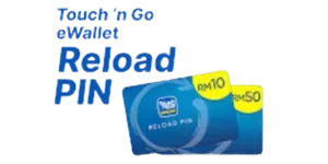 Logo pembayaran Touch 'n Go Reload PIN untuk deposit MrMart88