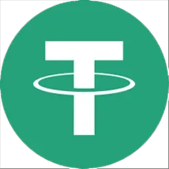 Logo pembayaran USDT untuk deposit MrMart88
