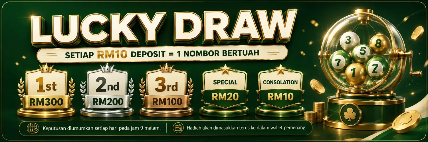 Cabutan bertuah MrMart88, satu nombor bertuah untuk setiap deposit RM10