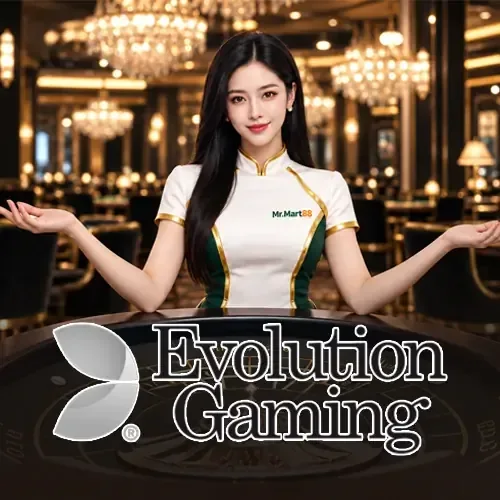 Jubin kasino langsung Evolution Gaming di MrMart88