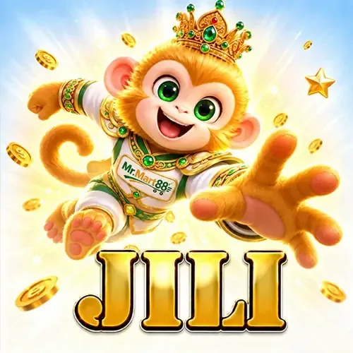 Logo studio JILI dalam lobi MrMart88