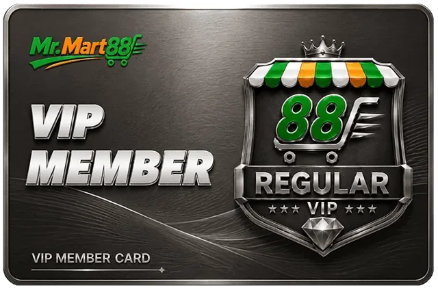 Kad ahli VIP MrMart88 Malaysia